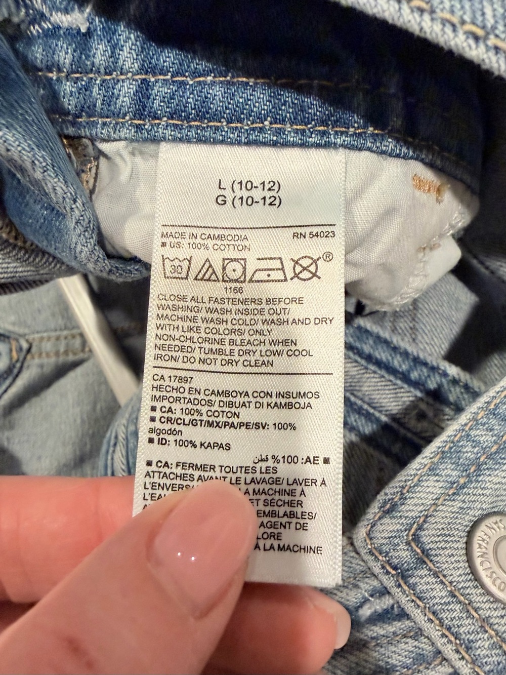 Old Navy Light Blue Denim Overalls - Picture 5 of 9